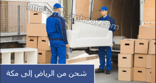 شحن من الرياض إلى مكة