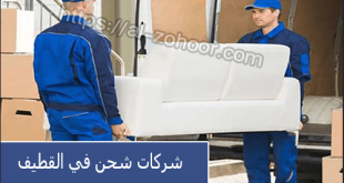 شركات شحن في القطيف